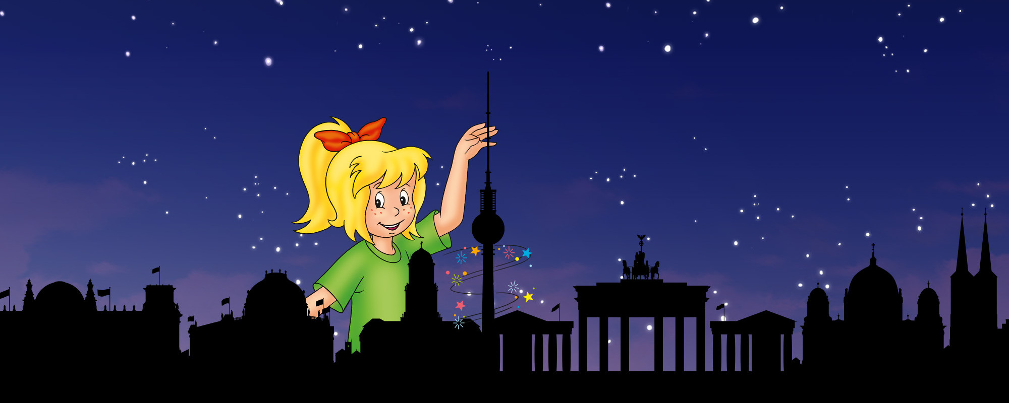 Bibi Blocksberg beim Festival of Lights 2023 Bibi Blocksberg beim Festival of Lights 2023